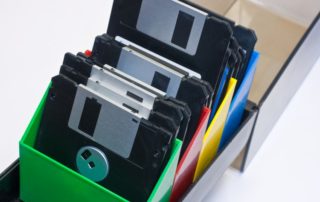 Speicherkapazitäten der Diskette